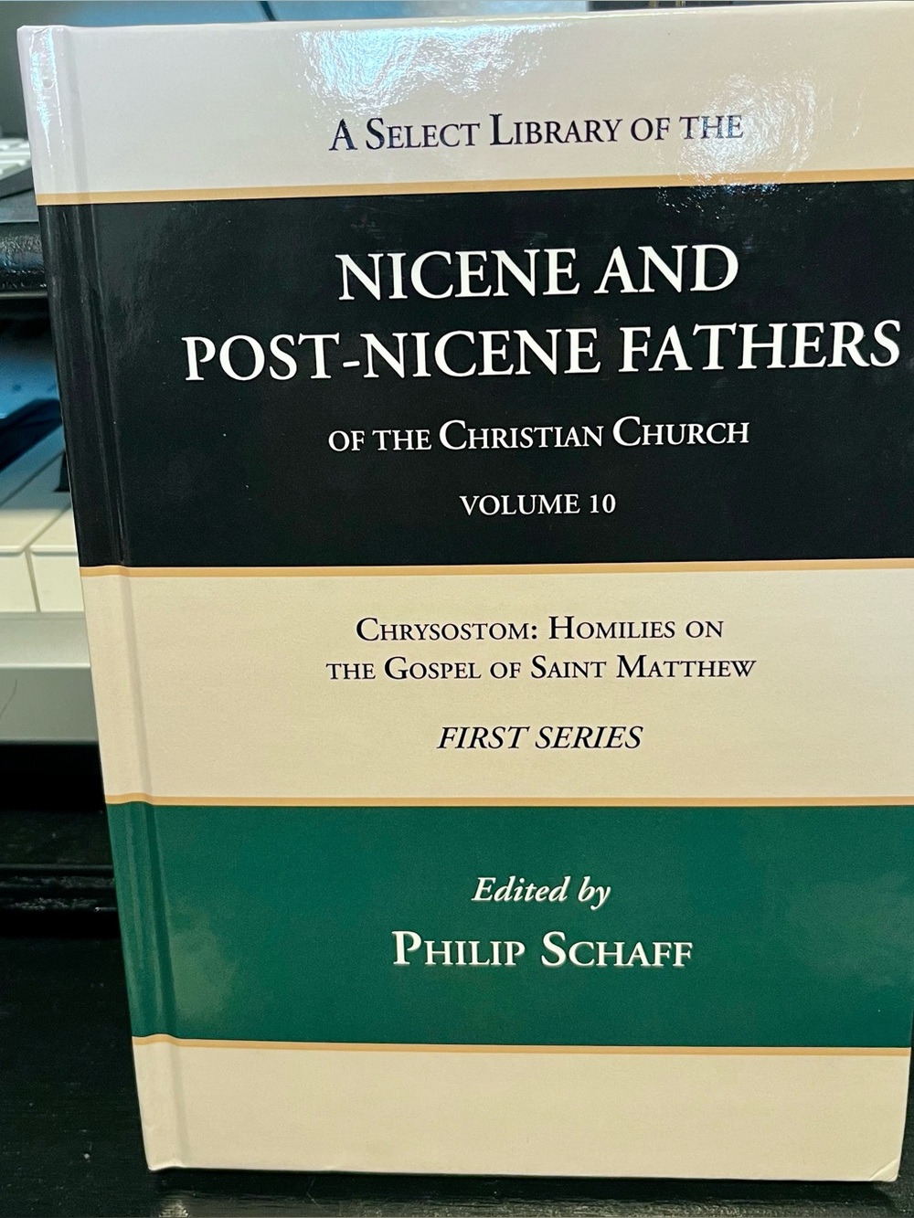 Nicene & Post Nicene Fathers Series 1 Vol 10 Chrysostom Homilies on Matthew